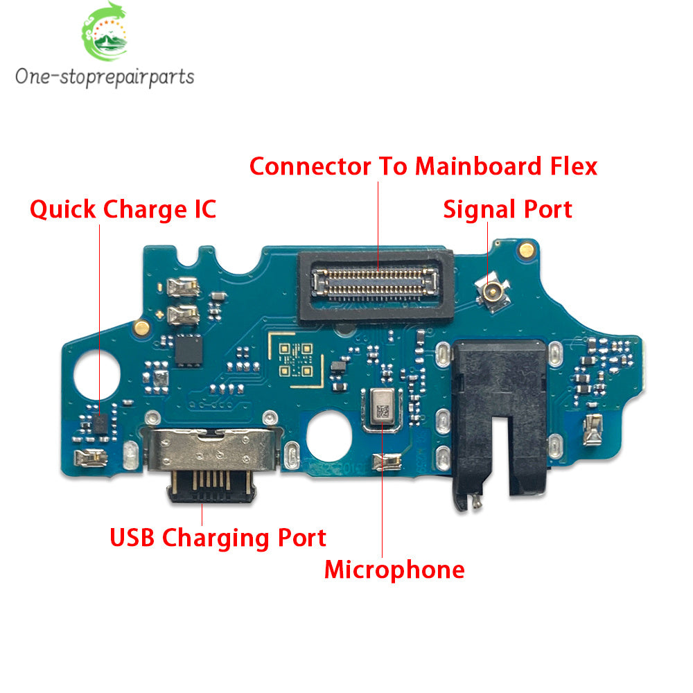 50Pcs, USB Charging Port Dock Charger Plug Connector Board Flex Cable For Samsung A05 A05s A15 A25 A35 A55 A06 A16 5G 4G Samsung phone repair parts