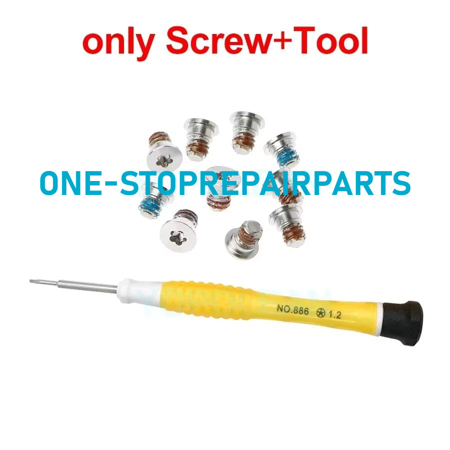 New Bottom Screw Screws + Rubber Feet + Srewdriver For Macbook Pro Retina 13" 15" A1398 A1425 A1502 2012 2013 2014 2015 Macbook repair parts