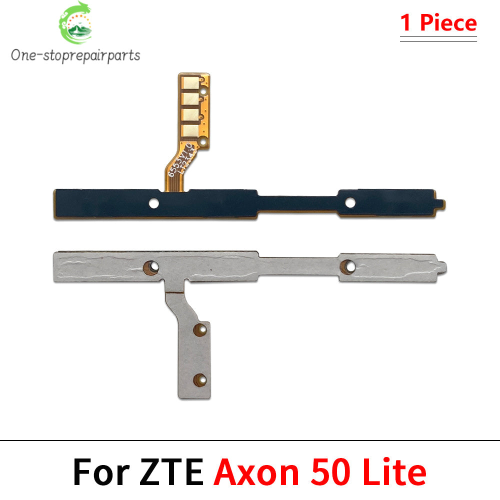 Power On Off Volume Key Button Flex Cable For ZTE V30 V40 V50 V60 V41 Smart Design Vita Axon 40 50 60 Lite ZTE phone repair parts