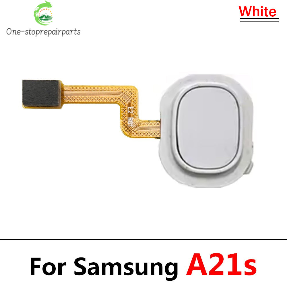 New For Samsung A10S A20S A21s A30s A50s A70s Fingerprint Sensor Home Return Key Menu Button Flex Ribbon Cable Samsung phone repair parts
