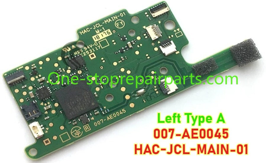 Internal Ribbon/Flex Cable Motherboard For Nintendo Switch 007-AE0045 HAC-JCL-MAIN-01 007-AE0046 HAC-JCR-MAIN-01 007-AE0045 JCL-M-11 (HAC-JCL-MAIN-11) 18186012 1686012 Left Right Joy-Con Logic Board Joy-Con controller Game console repair parts