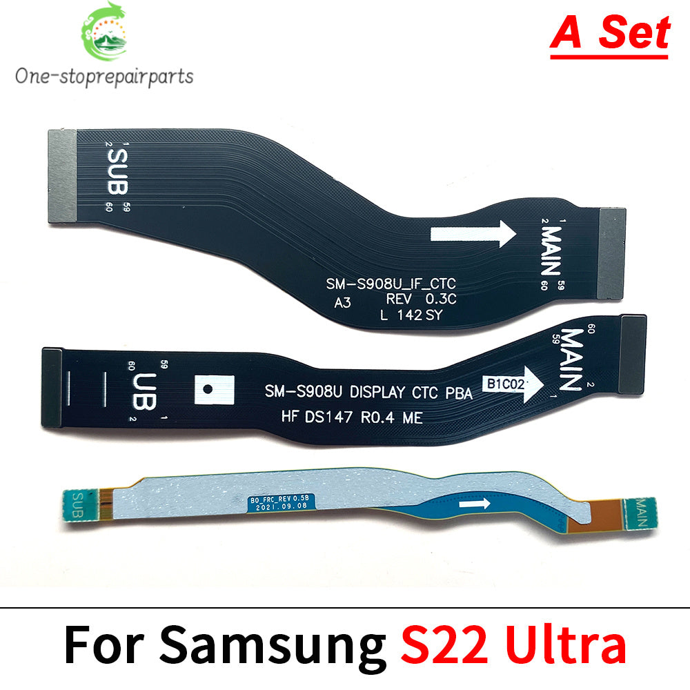 Main Board Mainboard LCD WiFi Signal Antenna Connector Board Flex Cable For Samsung S21 S22 S23 S24 S25 Plus Ultra 4G 5G Samsung phone repair parts