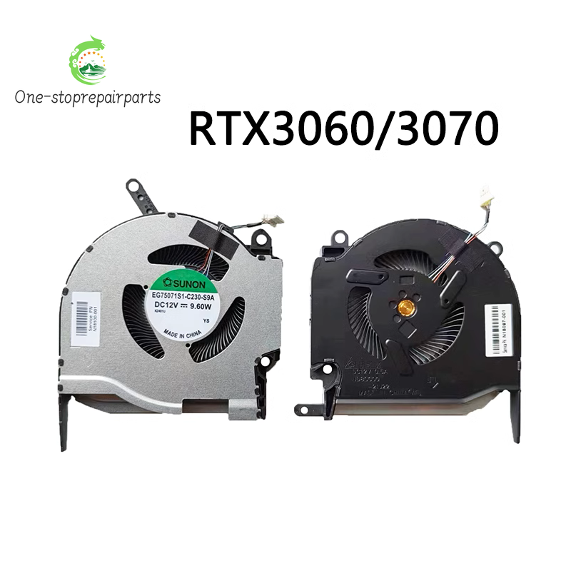 New Original LAPTOP CPU GPU Cooling Fan FOR HP OMEN 8 Pro 16-K 16-N TPN-Q280 Q281 HP laptop repair parts