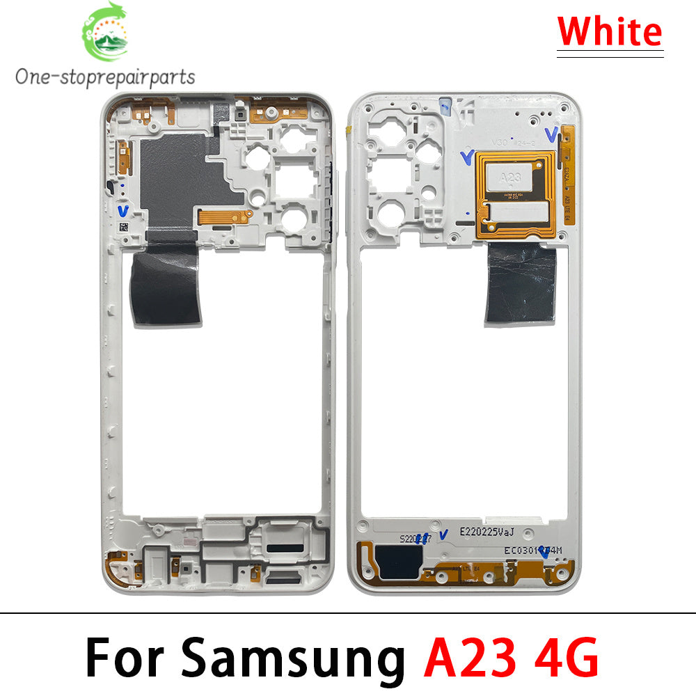 New For Samsung A23 A42 4G 5G Middle Frame Holder Housing Replacement Repair Parts Samsung phone repair parts