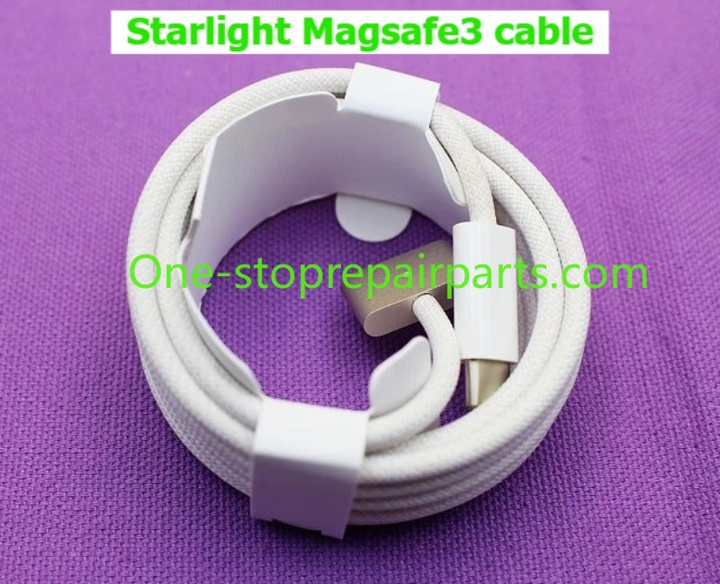 USB-C to MagSafe 3 Cable Power Adapter 30W 35W 70W 96W 140W  for Apple Macbook Magsafe3 Macbook Air A3448 A3449 A3240 A3241 Pro A3434 A3429 A3426 M2 M3 M4 M5  magnetic