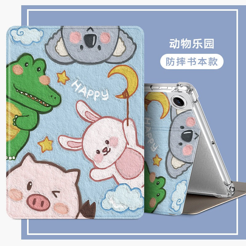For Lenovo Xiaoxin pad 2022 protective case 2024 Lenovo tablet padpro protective case 10.6 inch padplus silicone all-inclusive edge 11.5 computer anti-drop 2020 transparent Tablet Accessories