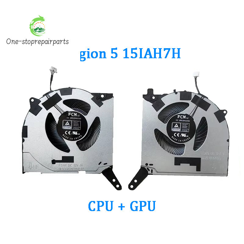 New Original LAPTOP CPU GPU Cooling Fan FOR LENOVO Legion 5 15IAH7H 15ARH7H 82RD0 RB0 LENOVO laptop repair parts