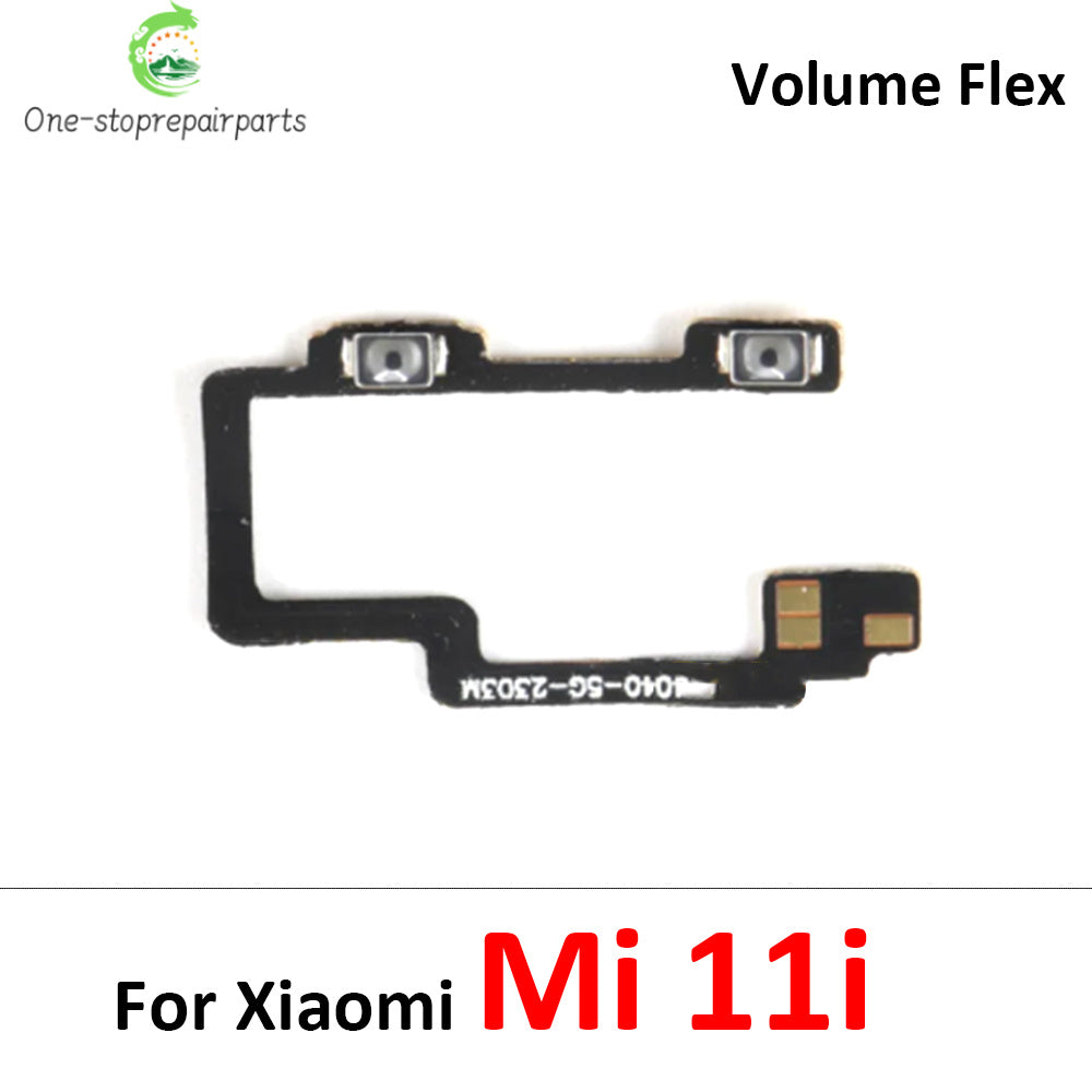 Power on off Volume Key Button Flex Cable For Xiaomi Mi 11 11T 12 12T 12s 13 14 Pro Lite 12s Ultra  Xiaomi  Xiao mi phone repair parts