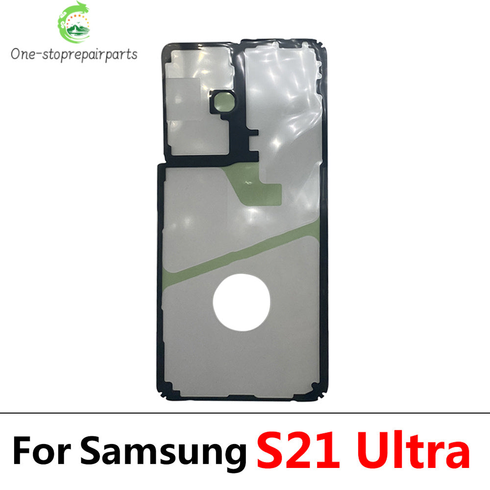 Back Battery Sticker Adhesive For Samsung S20 S21 S22 S23 S24 Plus Ultra Waterproof Back Cover Sticker Samsung phone repair parts