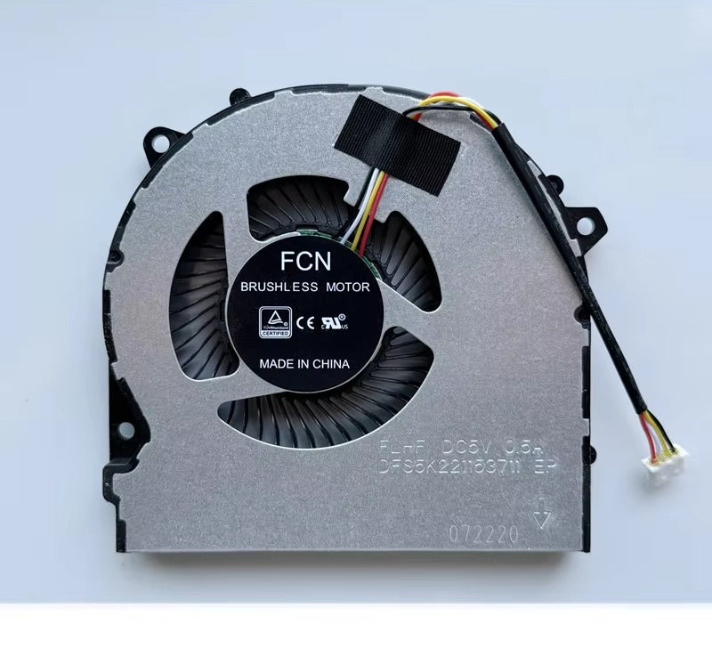 New Original Laptop CPU GPU Cooling Fan For GIGABYTE AORUS 5 KB  Medion erazer P15805 FLHF FLHJ 6-31-NH503-201 6-31-NH5D2-100 Gigabyte laptop repair parts