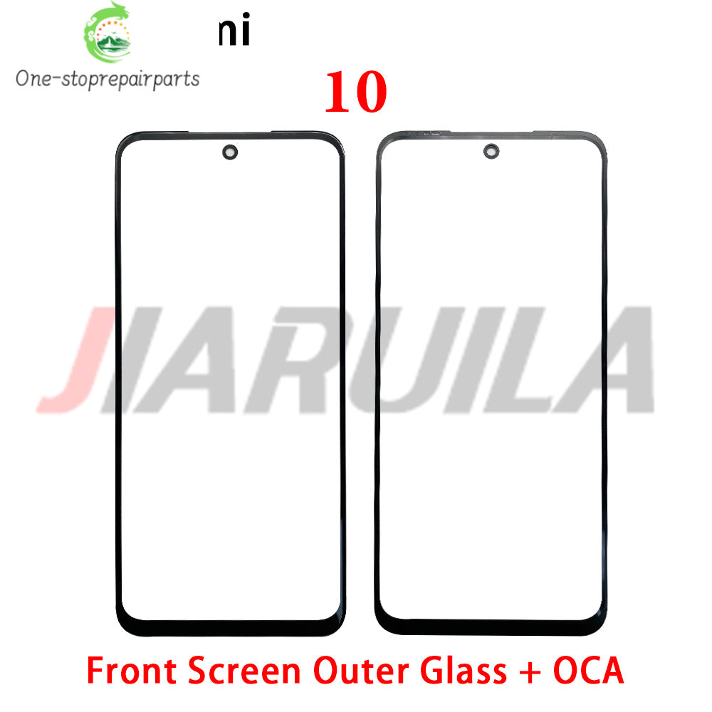 New Front Screen Outer Glass With OCA For Xiaomi Redmi 8 8A 9 9A 9C 9T 10 10A 10C 12 12C 13C 14C A1 A2 A3 Repair Parts  Xiaomi  Xiao mi phone repair parts