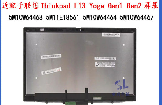 联想Thinkpad S2yoga Gen6 Gen5 L13 Yoga Gen2 触摸液晶屏幕总成