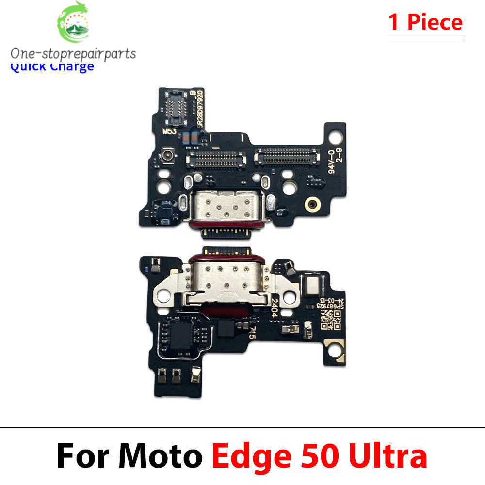 Dock Connector USB Charger Charging Port Micro Board Flex Cable For Motorola Moto Edge 40 50 60 Neo Pro Fusion Ultra Stylus Motorola phone repair parts