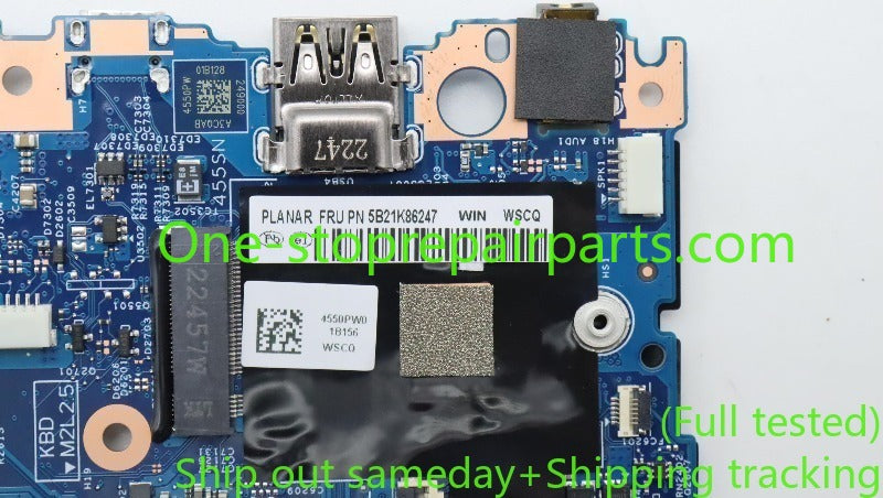5B21K86247 LENOVO Thinkpad L13 Yoga Gen 3 L13 YOGA GEN 3 INTEL CORE I5-1235U 8GB Motherboard 21B5, 21B6 5B21J15857 UMA 21B3, 21B4 main system board