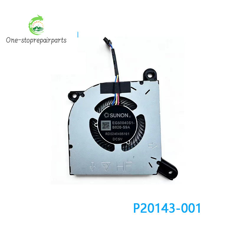 NEW ORIGINAL Laptop CPU Cooling Fan For HP P20143-001 EG50040S1-B020-S9A HP laptop repair parts