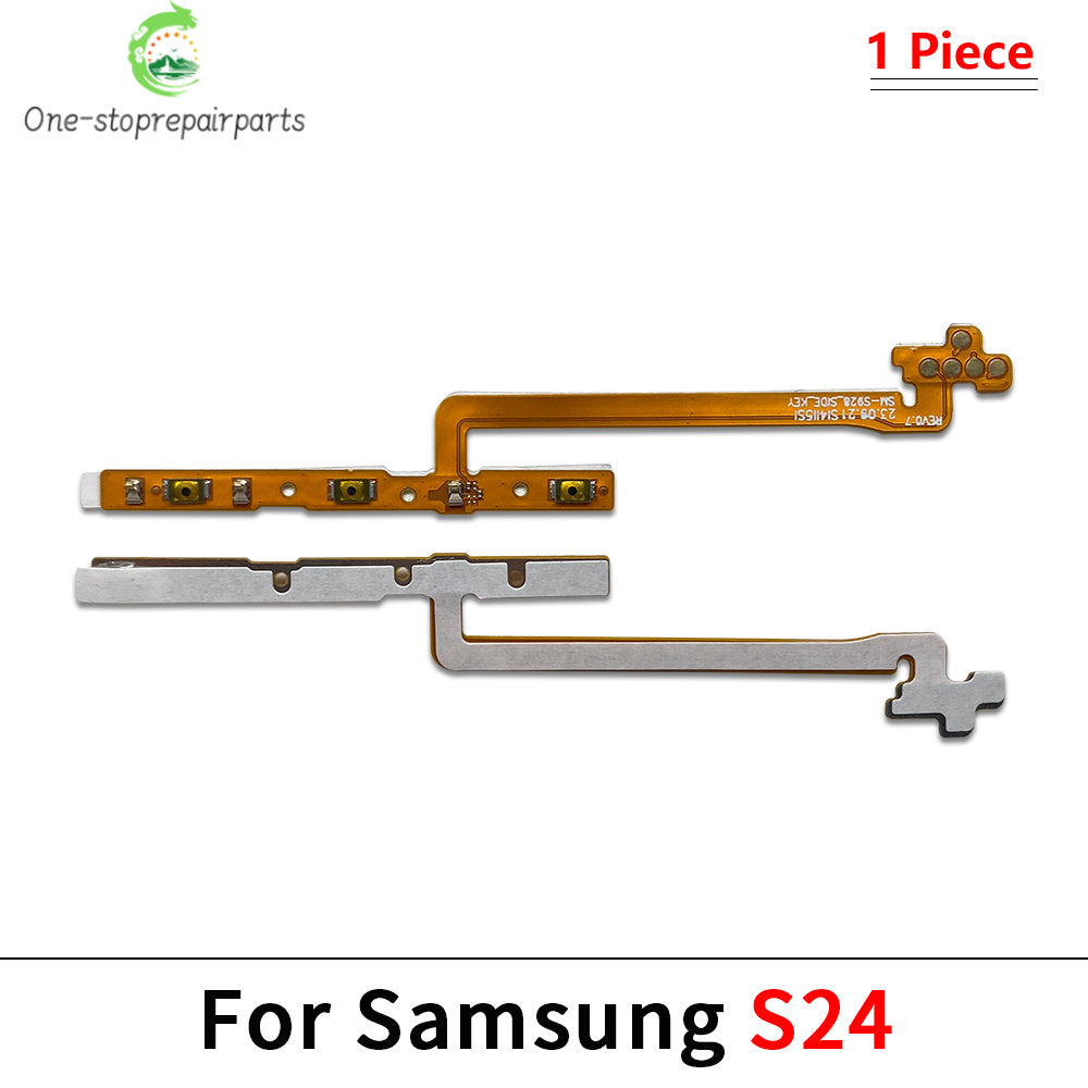 New For Samsung S22 S23 S24 S25 S26 Plus Ultra 4G 5G Power on off Volume Key Button Button Flex Cable Samsung phone repair parts