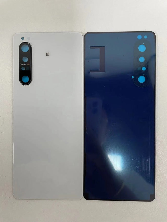 Original New For Sony Xperia 1 II Back Battery Cover Glass Housing Rear Door Case Parts With Camera Lens Replacement Sony phone repair parts