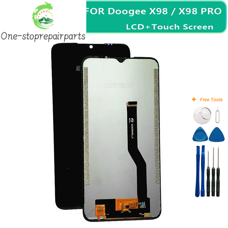100% Original For DOOGEE X98 X98 Pro LCD Display Touch Screen Replacement Digitizer Assembly Cellphone Doogee phone repair parts