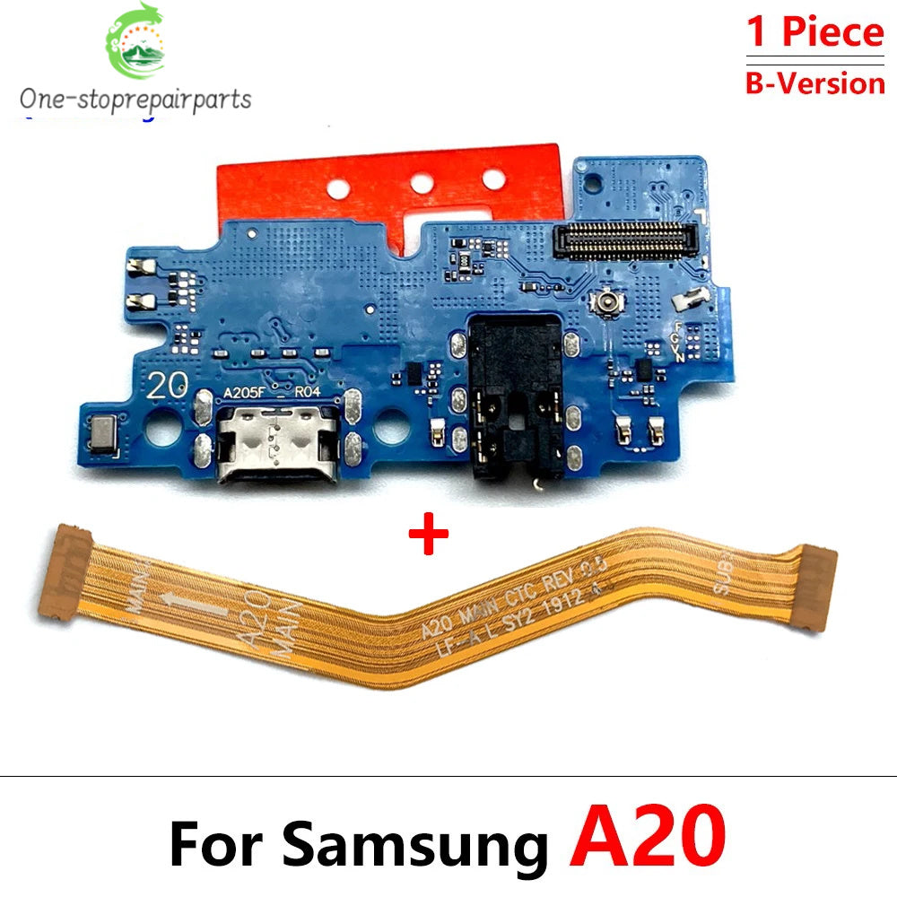 10Pcs, USB Charger Charging Dock Port Connector Main Flex Cable For Samsung A10 A20 A30 A50 A70 A31 A51 A71 A10s A20s A30s A21s Samsung phone repair parts