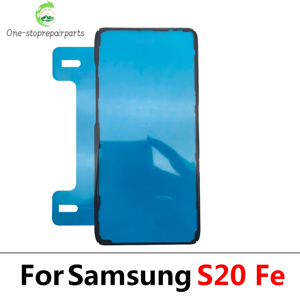 Back Battery Sticker Adhesive For Samsung S8 S9 S10 S20 S21 S22 Plus Ultra Fe Waterproof Back Cover Sticker Samsung phone repair parts