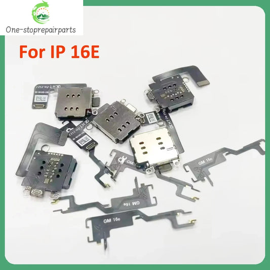 For iPhone 16E MEP Flex With 14 Card Slot US Version Esim to Sim Dual Card Flex Cable Available Change To Work For iPhone16E Professional Repair Tools
