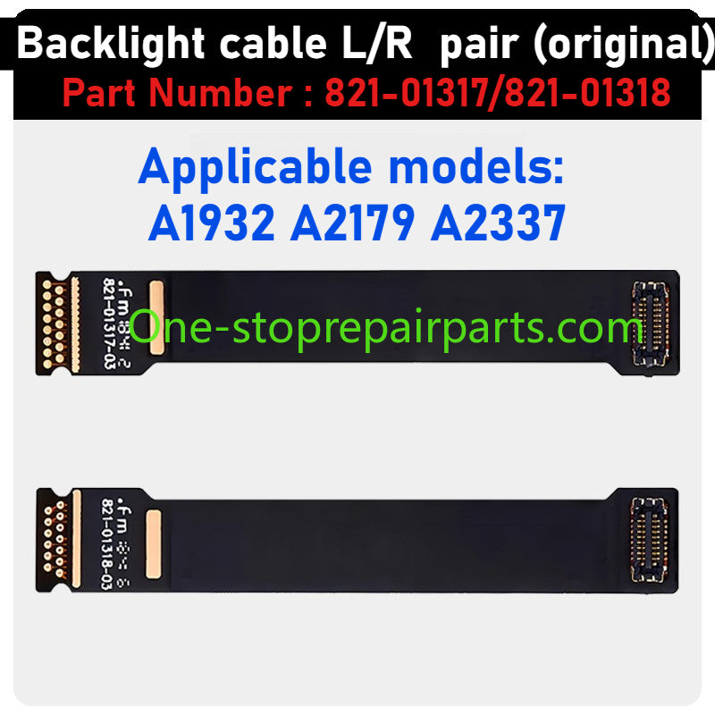MacBook lcd display backlight flex cable For A1706 1707 A1708 1990 1989 2251 2141 2159 2337 A2338 A2485 A2780 A2991 A2442 A2779 A2918 A2992 821-00602 821-01270 821-01317 821-01228 821-02251 821-03777 821-03044 camera ribbon cable Macbook repair parts
