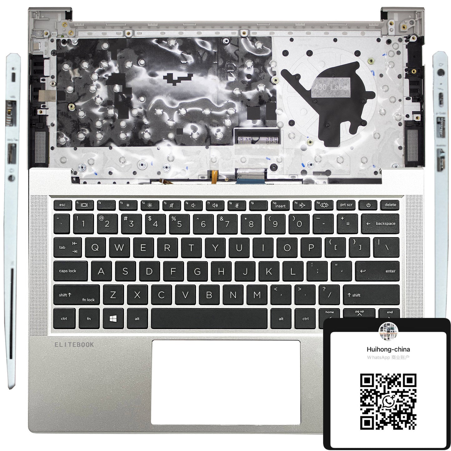 Cover case for For HP Elitebook 630 640 650 660 G8 G9 G10 G11 C case, keyboard, caseA B C D lcd back housing bezel frame palmrest top case cover touchpad