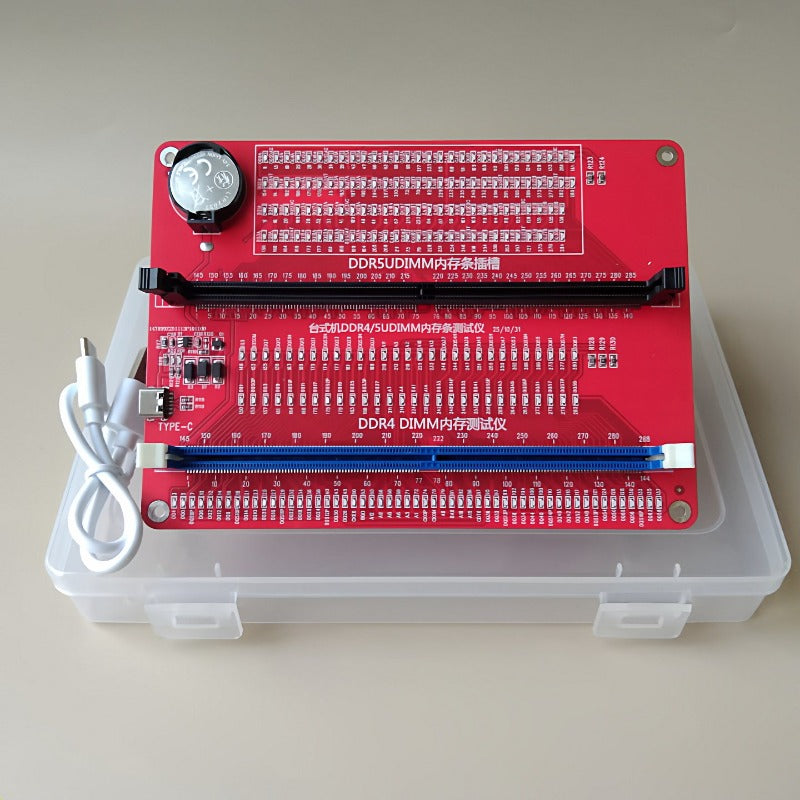 Desktop DDR3/4/5 Server, Memory Stick Tester Computer Detection Tools Troubleshooting USB Powered Laptop Computer PC repair tools