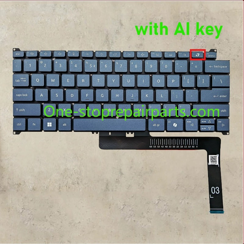 US English keyboard for  Acer Swift 3 SF314-512 SF314-59/71 SF314-52TY SFX14-51G EX214-53 N21C2 N21H1 N21H2 N21H3 N22C8 N23C6 N23Q6 Acer laptop repair parts