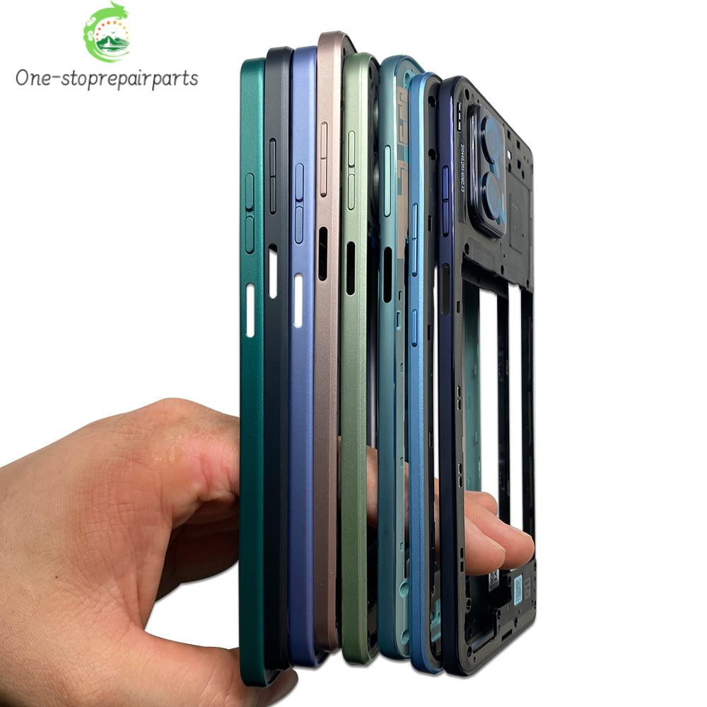 New Middle Frame Holder Housing Bezel Plate For Motorola Moto G04 G23 G34 G53 G54 G62 G72 G73 5G Replacement Repair Parts Motorola phone repair parts
