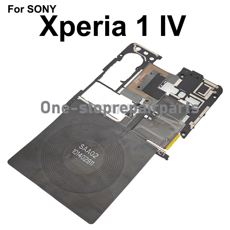 Aocarmo For Sony Xperia 1 IV XQ-XQ-CT72 CT62 CT54 CT44 SO‑51C Wireless Charging NFC Module Antenna Motherboard Cover Repair Part Sony phone repair parts