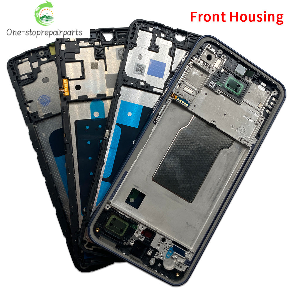 New Front Housing LCD Frame Screen Bezel Holder For Samsung A05 A05s A15 A25 A35 A06 A26 A34 4G 5G Samsung phone repair parts