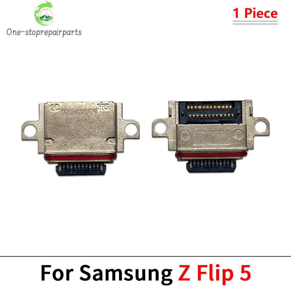 100Pcs, USB Charging Port Connector Charge Jack Socket Plug Dock For Samsung Z Flip 2 3 4 5 / Z Fold 2 3 4 5 Samsung phone repair parts