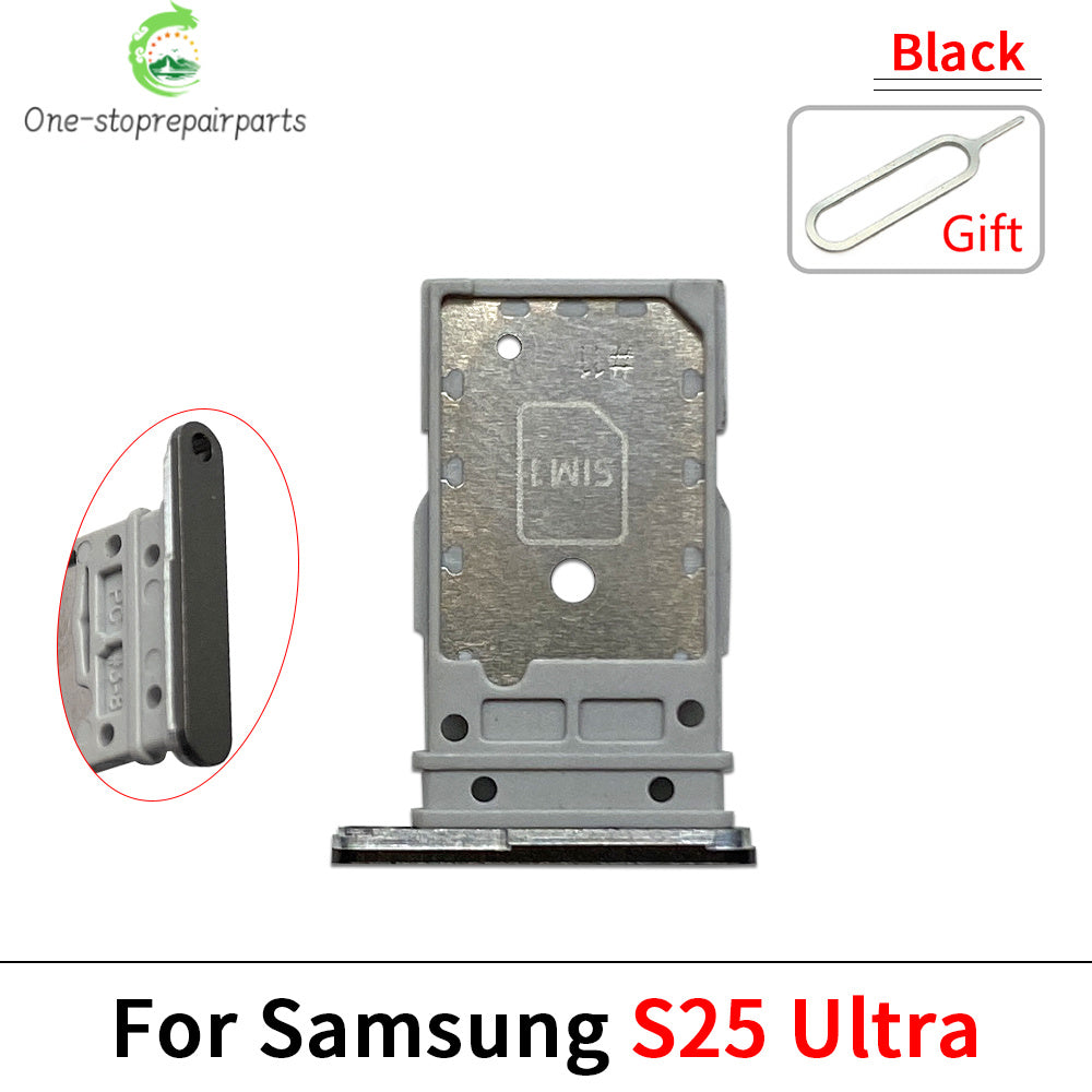 New For Samsung S25 Plus Ultra SIM Card Slot SD Card Tray Holder Adapter