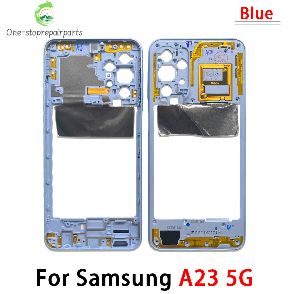 New For Samsung A23 A42 4G 5G Middle Frame Holder Housing Replacement Repair Parts Samsung phone repair parts