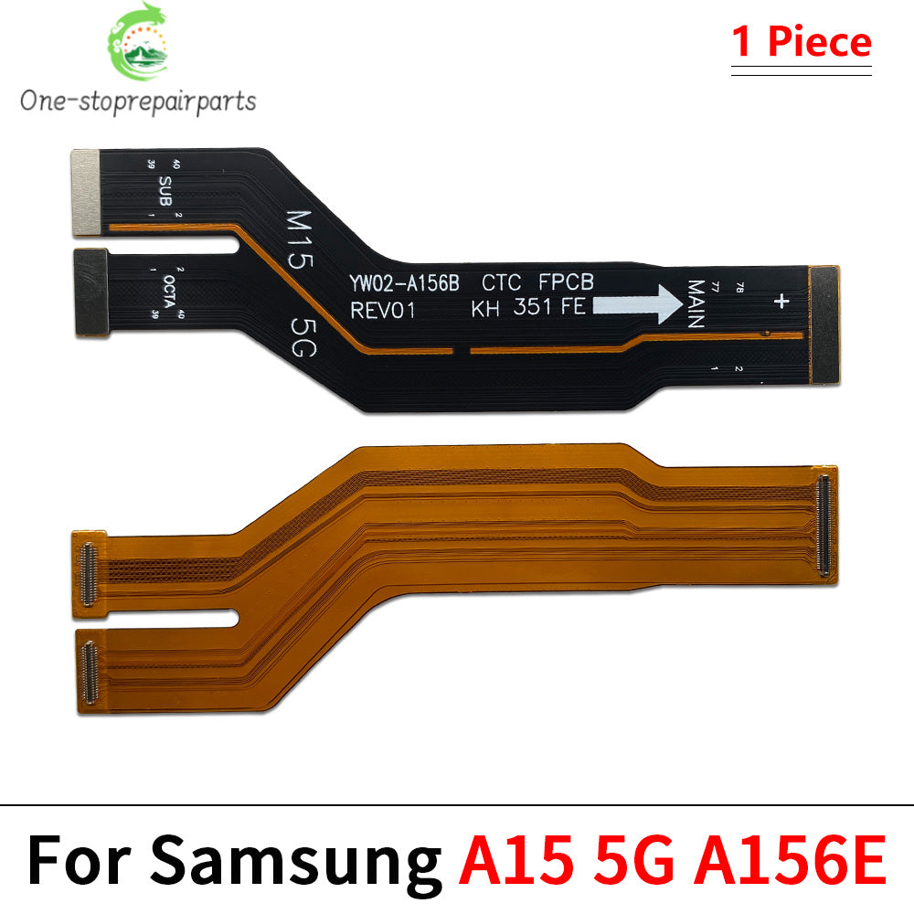 50Pcs, Main Board Connector Mainboard Flex Cable For Samsung A32 A52 A22 A72 A53 A33 A73 A24 A34 A54 A15 A25 A35 A55 4G 5G Samsung phone repair parts