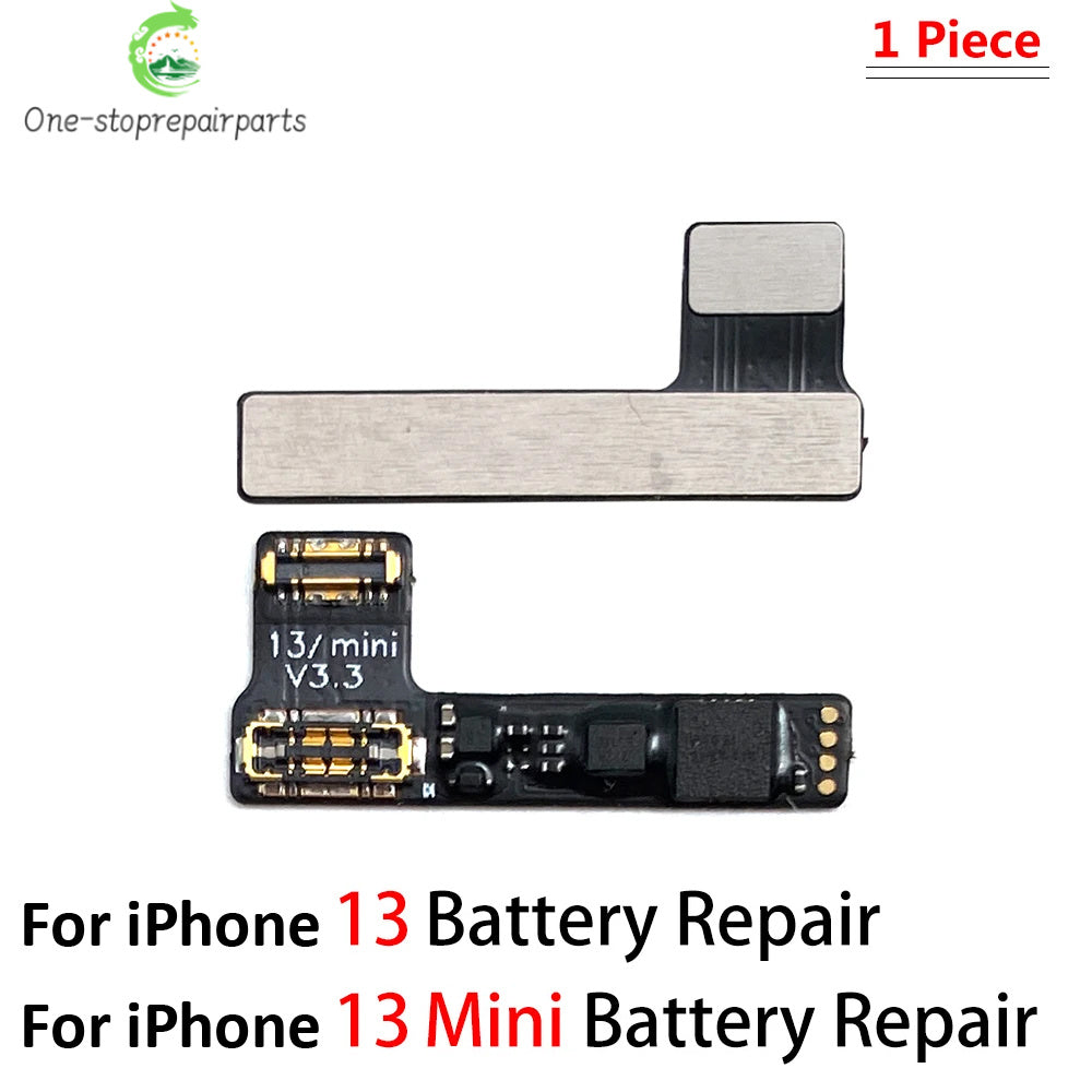 Battery Repair Flex Cable Tag on Built in For iPhone 11 12 13 14 15 Pro Max Plus Mini Battery Remove Warning External Flex Cable iPhone phone repair parts