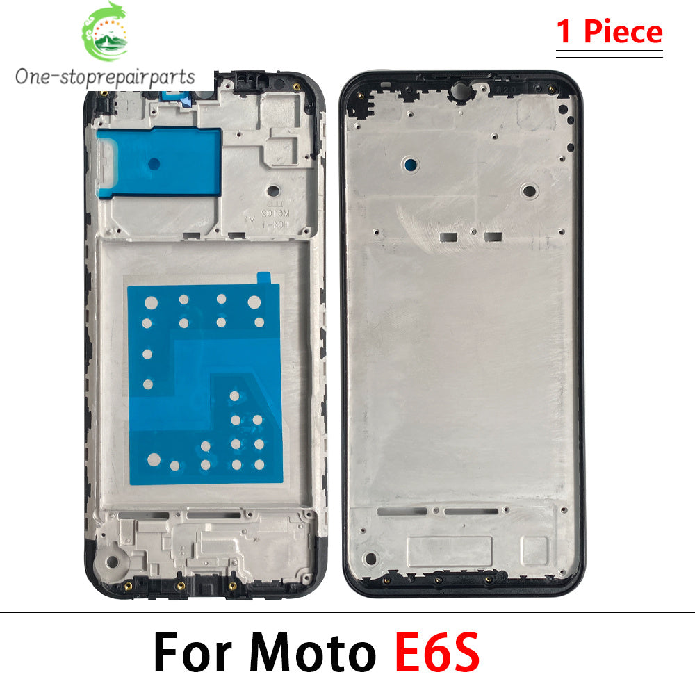 Front Housing LCD Display Bezel Middle Frame For Motorola Moto E13 E20 E22 E32 E32s E40 E6 E6s E7 Play Plus Power Motorola phone repair parts