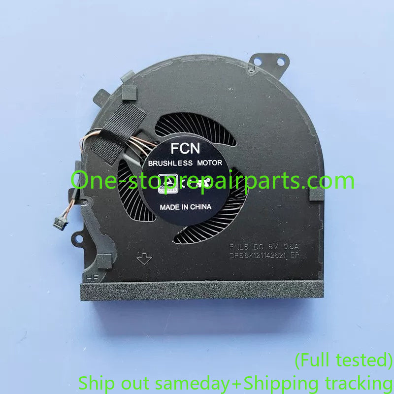 CPU GPU cooling fan for RAZER RZ09-0270 Blade 15 RZ09-0300 RZ09-0328 DFS501105PR0T FNL3 5V 0.5A DFS5K121142621 FNL5 cooler fans