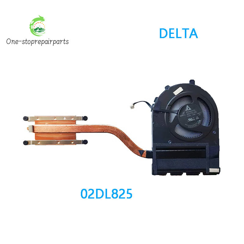 NEW Original LAPTOP CPU Cooling Fan With Heatsink For LENOVO Thinkpad E490 E590 02DL824 02DL825 Lenovo laptop repair parts