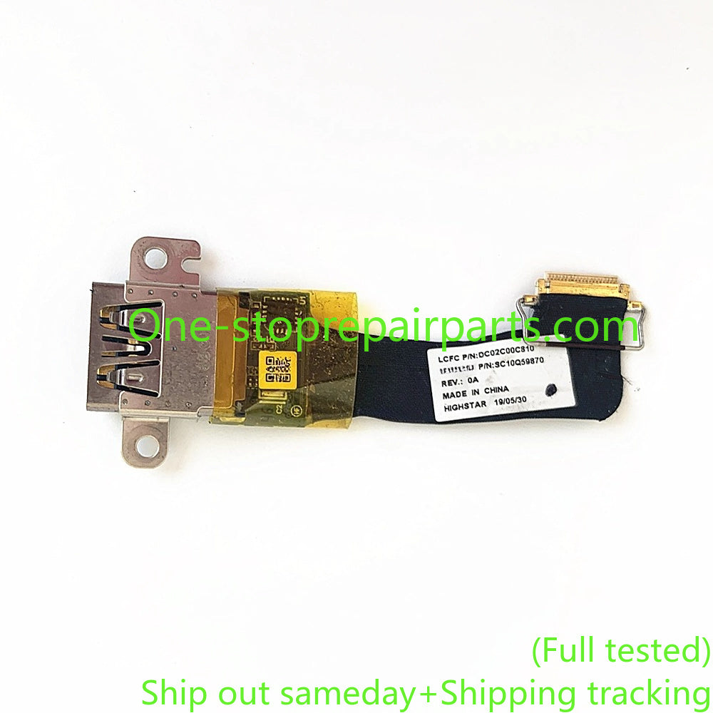 I/O Swicth Power USB board daughterboard For Lenovo Thinkpad X1 Carbon 5th 6th 2017 01YR420 DC02C00C810 SC10Q59870 Charging