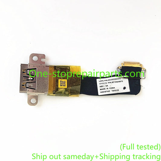 I/O Swicth Power USB board daughterboard For Lenovo Thinkpad X1 Carbon 5th 6th 2017 01YR420 DC02C00C810 SC10Q59870 Charging