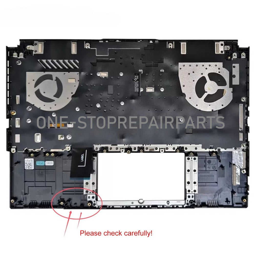 New For ASUS TUF Gaming FX507 FA507 FX517 A15 F15 Palmrest Upper Top Case with US RGB Backlit Keyboard (Black) (2022 Year) ASUS laptop repair parts