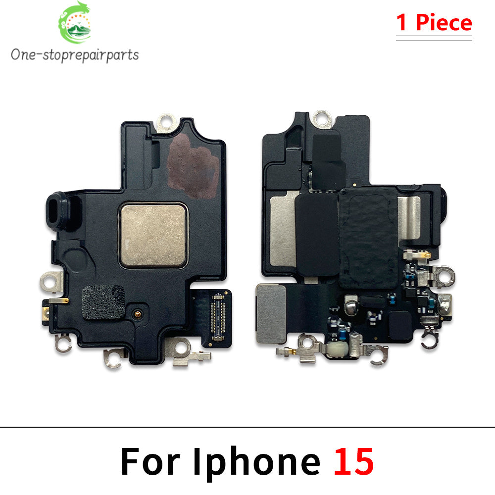 10Pcs/Lot, New Ear Speaker Earpiece Sound Flex Cable For iPhone 11 12 13 14 15 Pro Max Plus Mini Replacement Repair Parts iPhone phone repair parts