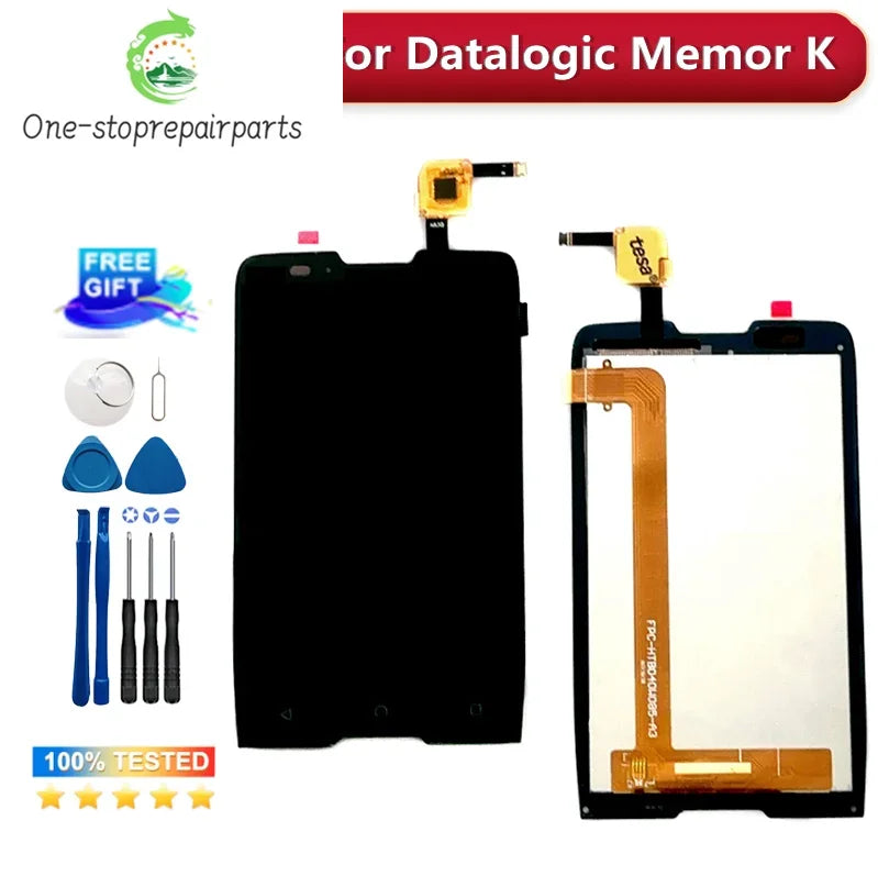 New For Datalogic Memor K LCD Display + Touch Screen Assembly Glass Panel Replacement For Memor K LCD Other brand Phone repair parts Other brand Tablet repair parts