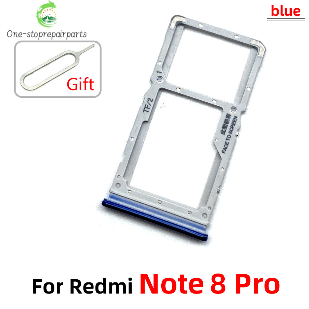 New SIM Card Tray Slot Holder For Xiaomi Redmi Note 5 6 8 7 Pro Replacement Parts  Xiaomi  Xiao mi phone repair parts