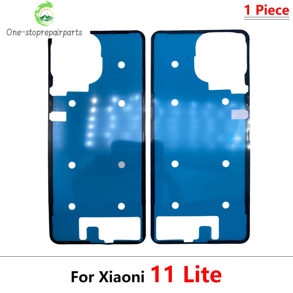 New For Xiaomi Mi 8 9 9T 10 10T 11 11T 12 Pro Lite Note 10 Lite Back Battery Cover Door sticker Adhesive glue tape Xiaomi  Xiao mi phone repair parts