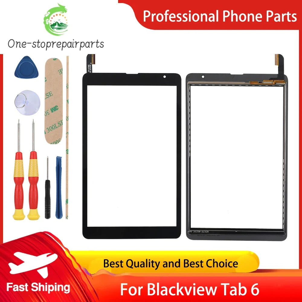 1280*800 Original Blackview Tab 6 LCD Display and Touch Screen Digitizer With Frame Assembly Replacement Display LCD + Tools Blackview phone repair parts