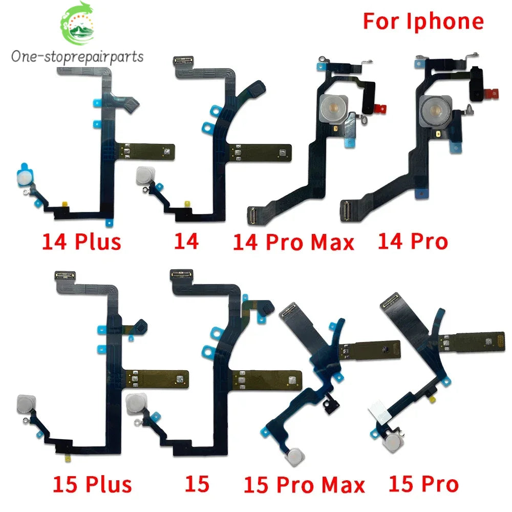 New LED Flash Light Sensor Flex Cable For iPhone 11 12 13 14 15 16 Pro Max Plus Mini Proximity Distance Ambient Repair Parts iPhone phone repair parts