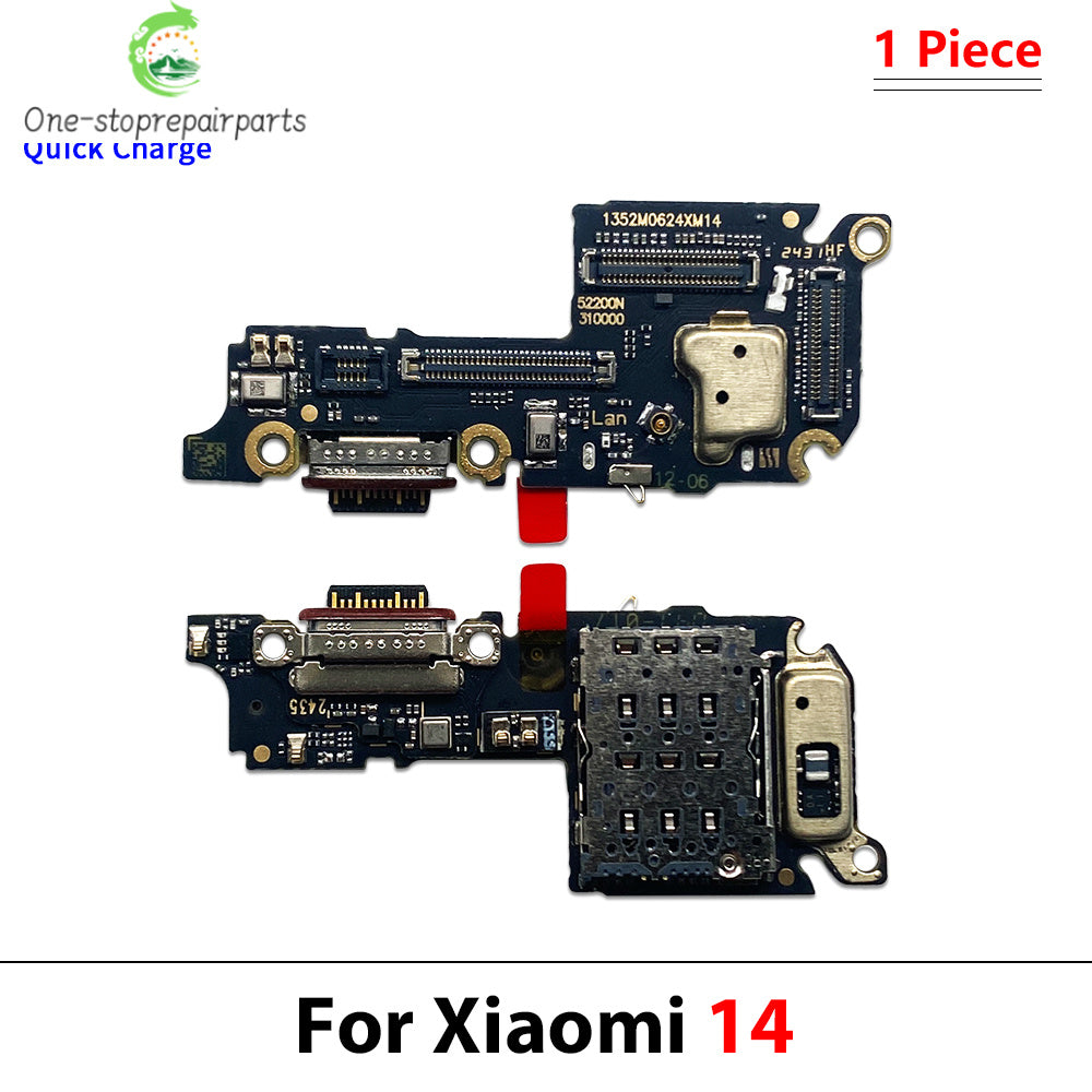 USB Charging Port Dock Charger Plug Connector Board Flex Cable For Xiaomi Mi 11 11T 12 12T 13 13T 14 14T 15 15T Pro Lite Ultra Xiaomi  Xiao mi phone repair parts
